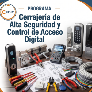 cerrajería de alta seguridad y control de acceso digital