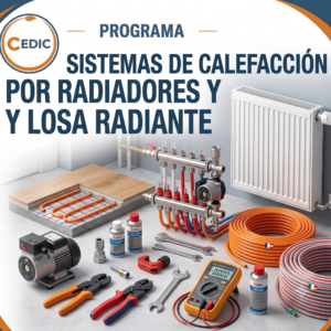 sistemas de calefacción por radiadores y losa radiante